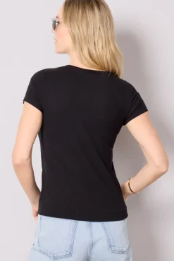 Tops & Tees<LNA Harrison Rib Tee Black