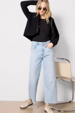 Tops & Tees<LNA Harrison Rib Tee Black