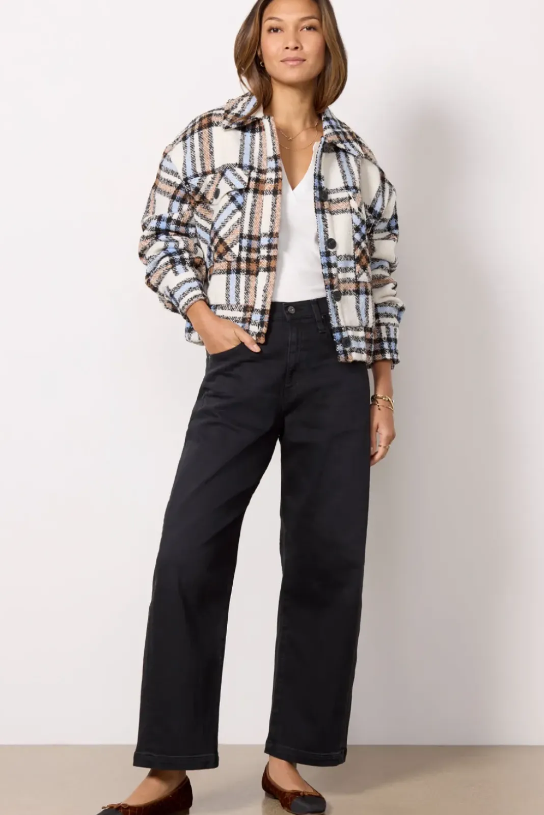 Jeans<AG Hattie Jean 7Yrsvintageonyx