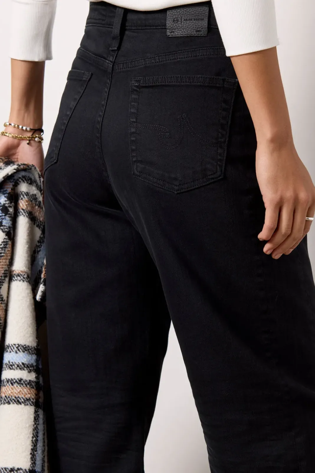 Jeans<AG Hattie Jean 7Yrsvintageonyx