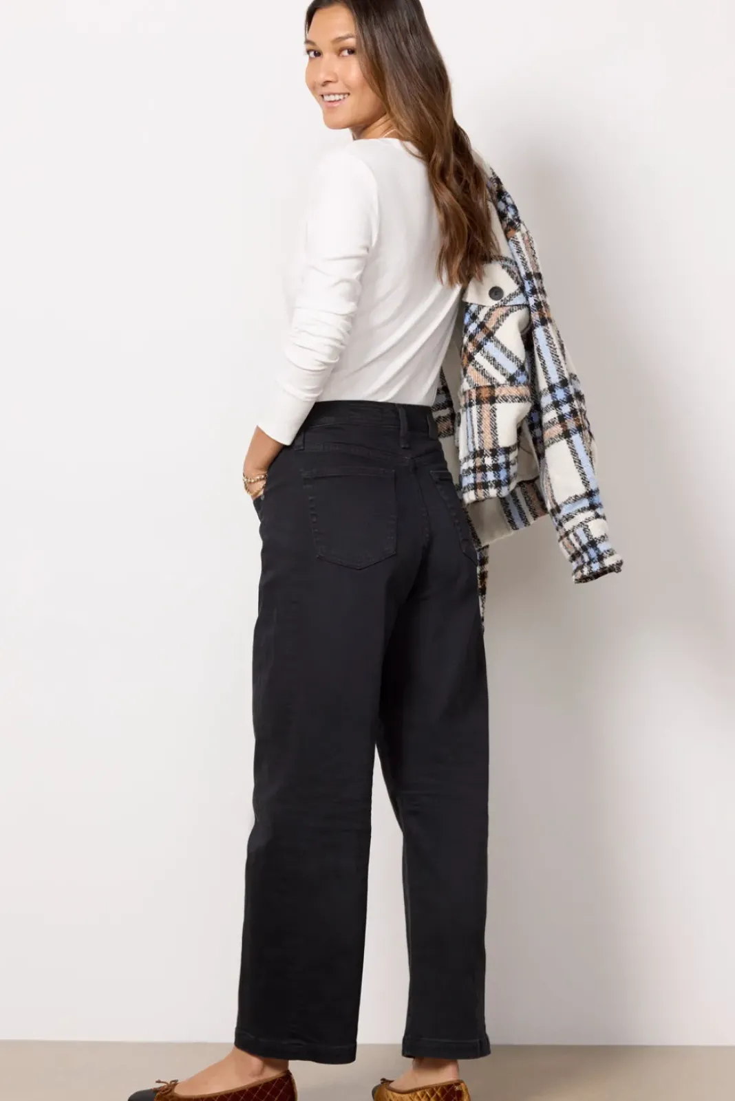 Jeans<AG Hattie Jean 7Yrsvintageonyx