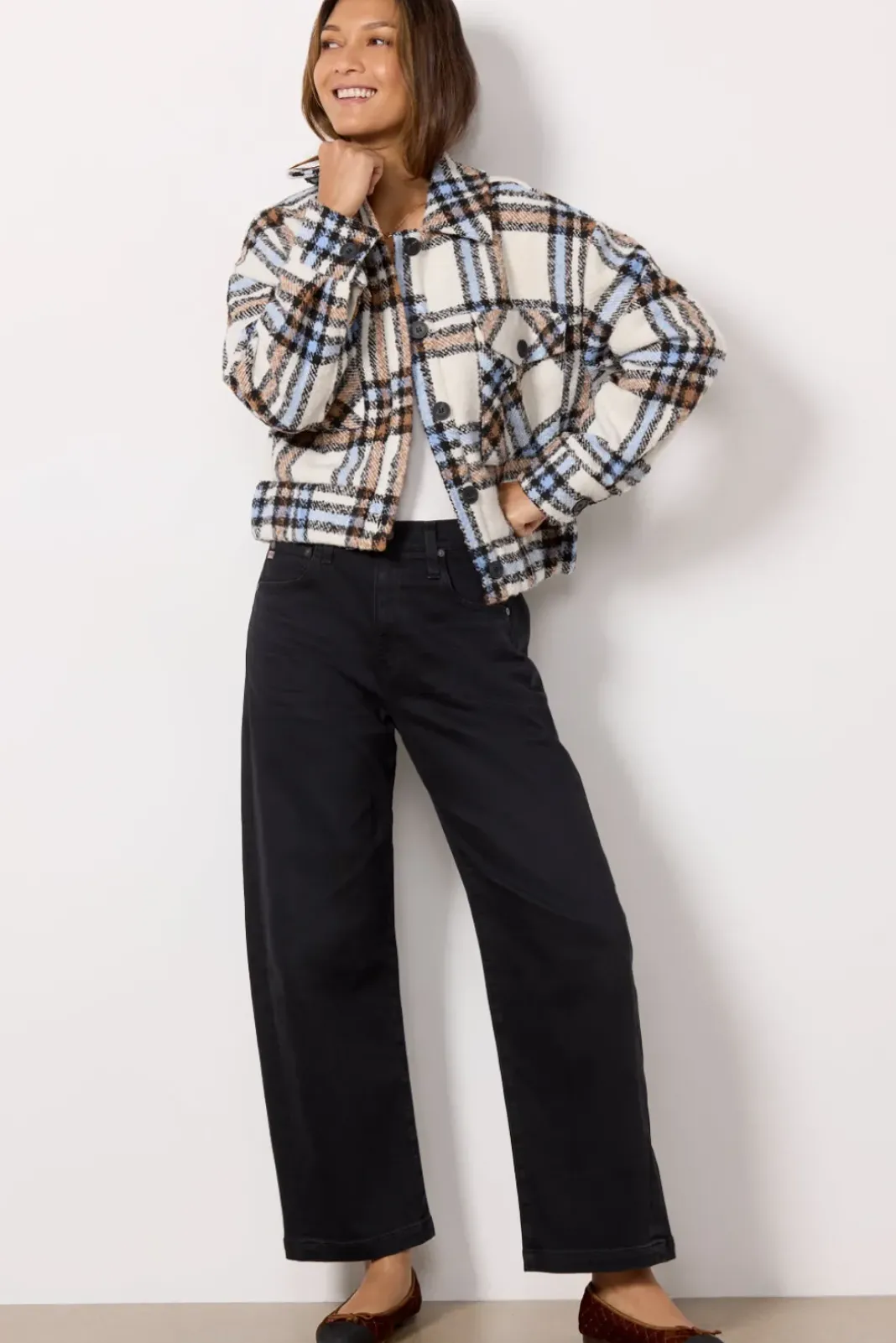 Jeans<AG Hattie Jean 7Yrsvintageonyx