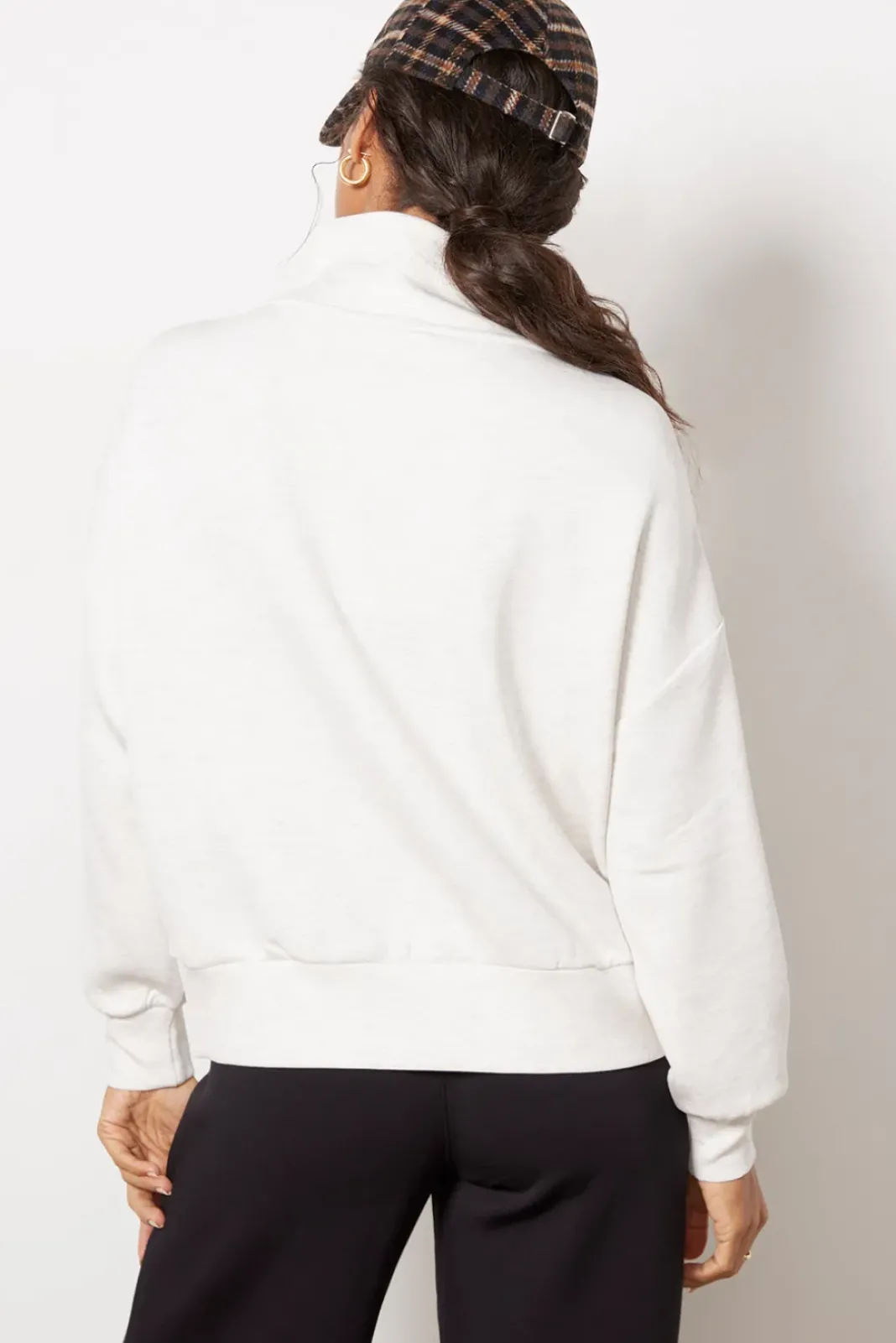 Sweatshirts<VARLEY Hawley Half Zip Sweat Ivml