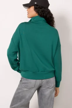 Sweatshirts<VARLEY Hawley Half Zip Sweat Forest