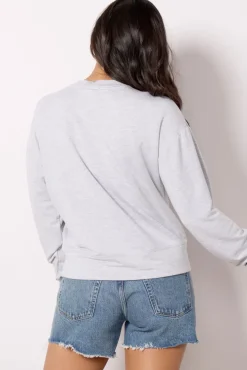 Sweatshirts<EVEREVE Heart Sweatshirt Grey/Blue