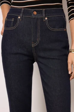 Jeans<EVEREVE High Rise Ever Flare Stayindigo