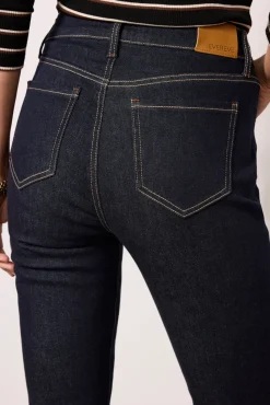 Jeans<EVEREVE High Rise Ever Flare Stayindigo