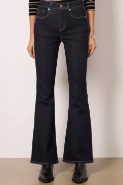 Jeans<EVEREVE High Rise Ever Flare Stayindigo