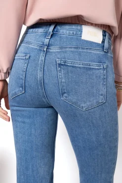 Jeans<PAIGE High Rise Laurel Canyon 32` Bebop