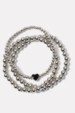 Jewelry<EVEREVE Hilda Heart Bracelet Pack Silver