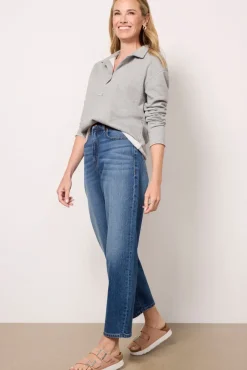 Sweatshirts<EVEREVE Hillary Collared Sweatshirt Greyheather