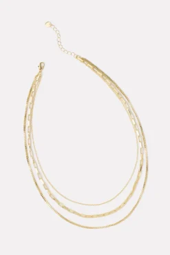 Jewelry<EVEREVE Hilton Necklace Stack Gold