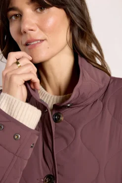 Blazers & Jackets<FAHERTY Horizon Series Quilted Jacket Huckleberry