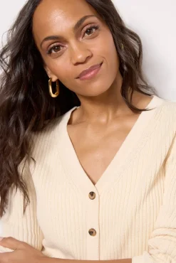 Sweaters<VELVET Hydie Cardigan Cream