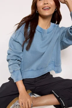 Sweatshirts<FP MOVEMENT Intercept Pullover Bluegrey