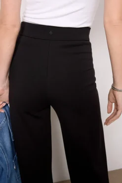 Pants & Leggings<RAG AND BONE Irina Ponte Wide Leg Pant Black