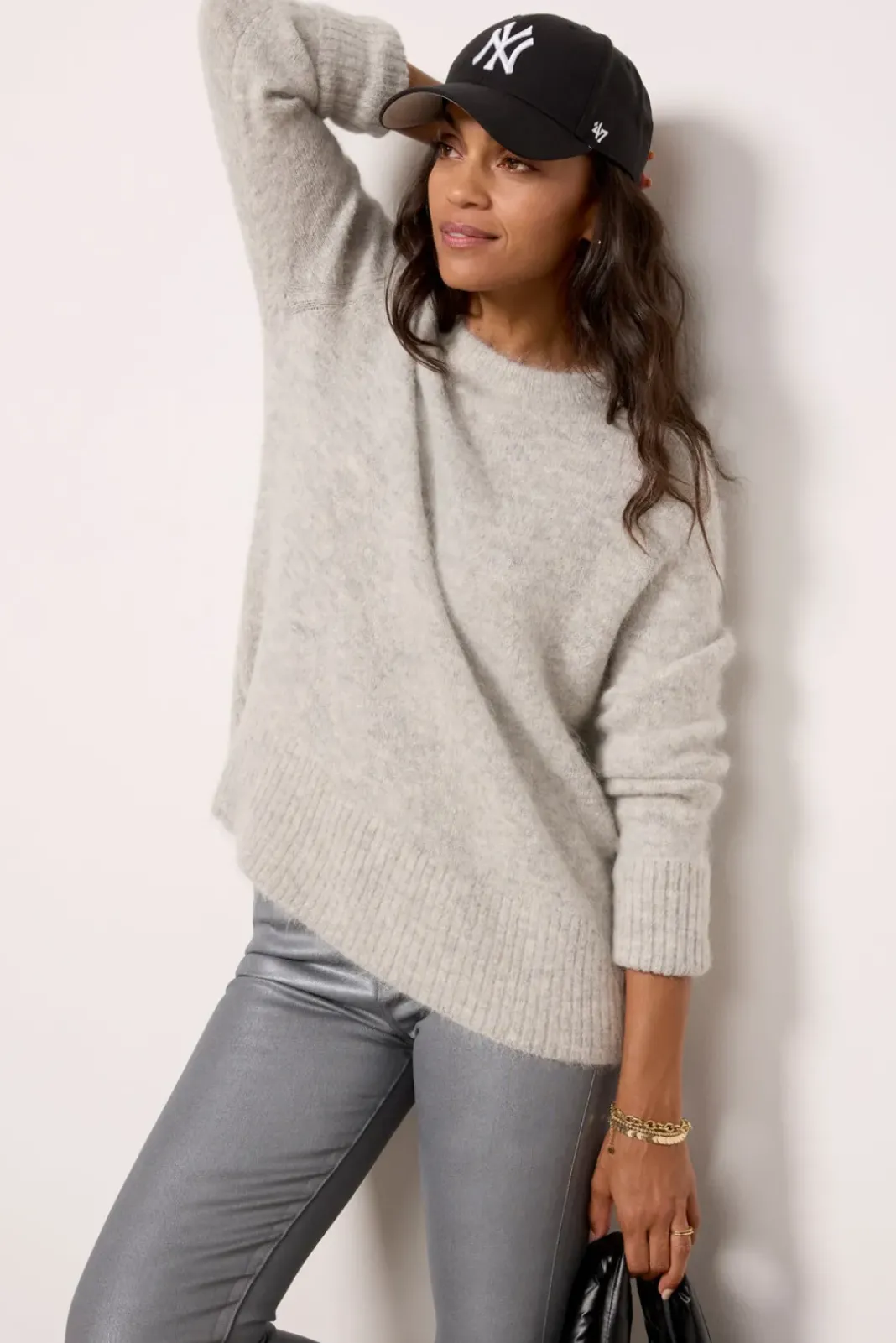 Sweaters<PISTOLA Isabel Pullover Ashgrey