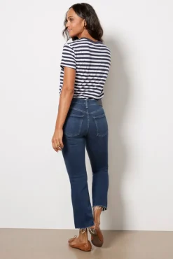 Jeans<CITIZENS OF HUMANITY Isola Cropped Boot Baltic