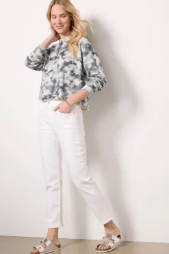 Jeans<CITIZENS OF HUMANITY Isola Straight Crop Wildflower