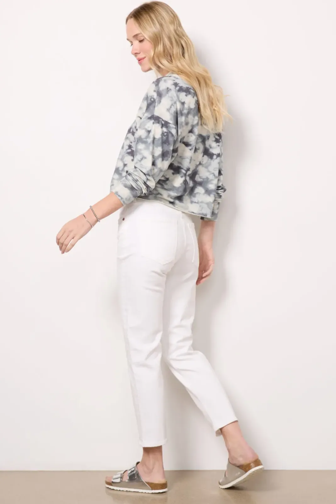 Jeans<CITIZENS OF HUMANITY Isola Straight Crop Wildflower