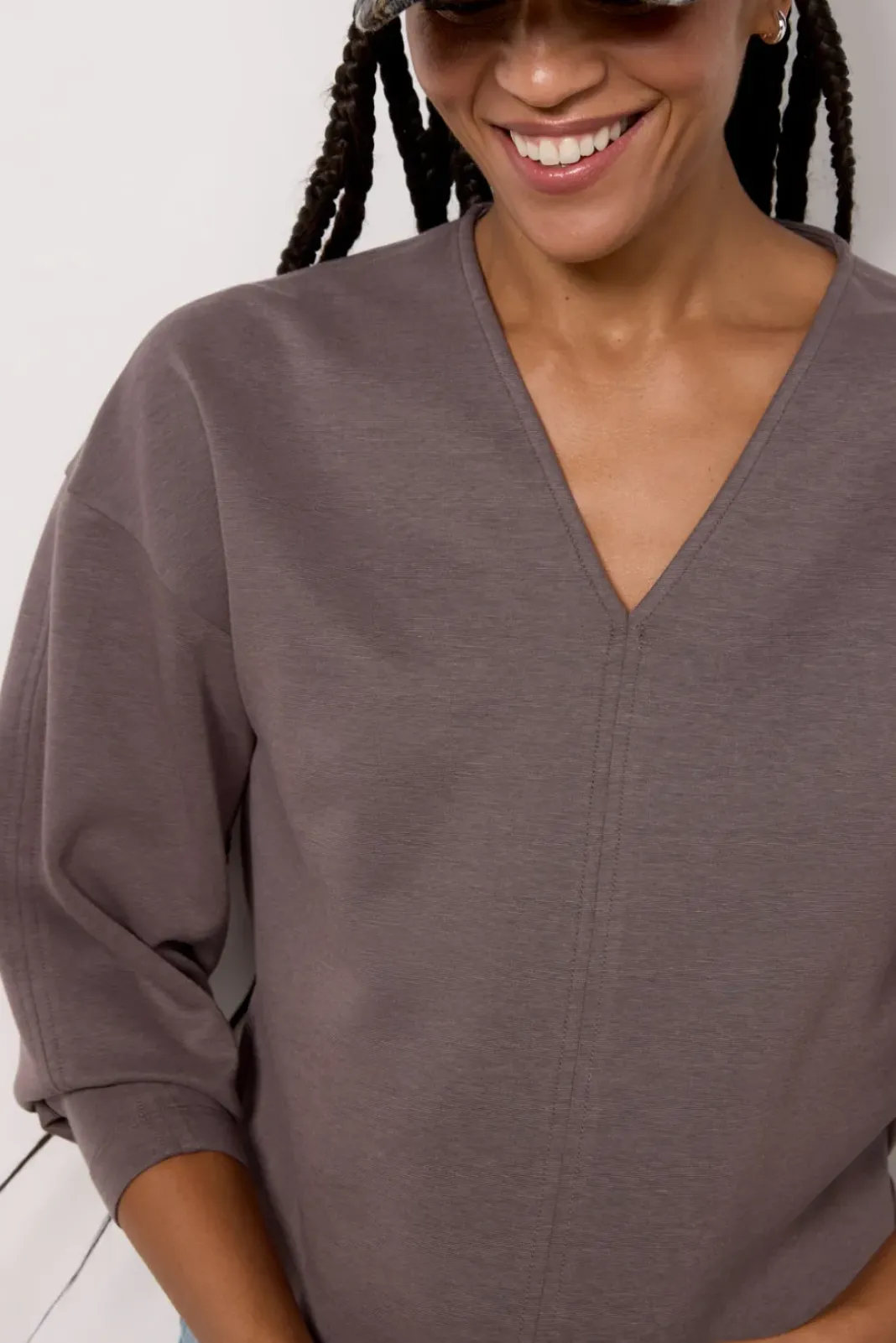 Tops & Tees<EVEREVE Ivy Sleek Top Mushroom