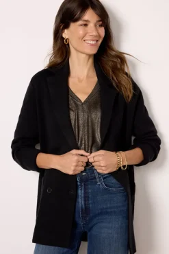 Blazers & Jackets<EVEREVE Ivy Sweater Blazer Black