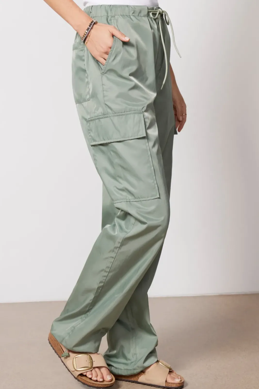 Pants & Leggings<PISTOLA Jade Lightweight Cargo Trouser Bluff