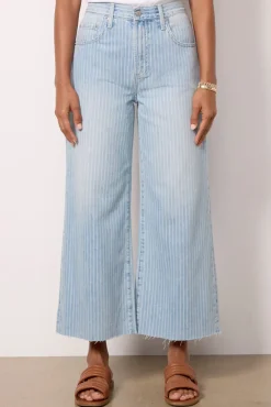 Jeans<PISTOLA Jadyn Crop Palazzo Canopystripe