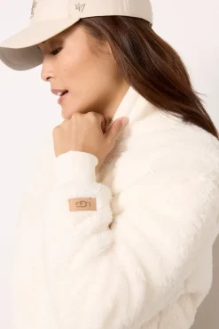 Blazers & Jackets<UGG Janeann Half Zip Cream