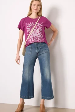 Tops & Tees<LETLUV Janis Joplin Tee Boysenberry