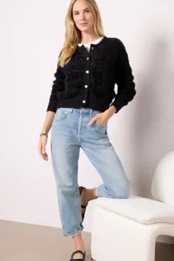 Sweaters<EVEREVE Janna Ladylike Black