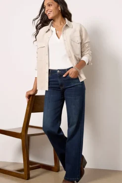 Jeans<KUT FROM THE KLOTH Jean Wide Leg 31` Delicate