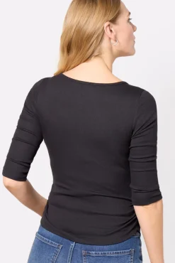 Tops & Tees<MICHAEL STARS Jenna Top Black