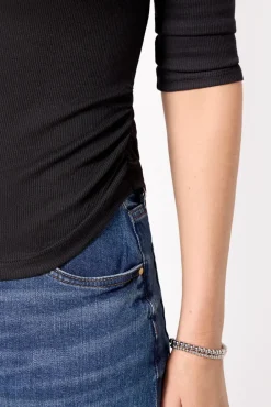 Tops & Tees<MICHAEL STARS Jenna Top Black