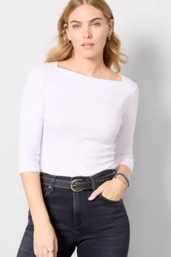 Tops & Tees<MICHAEL STARS Jenna Top White