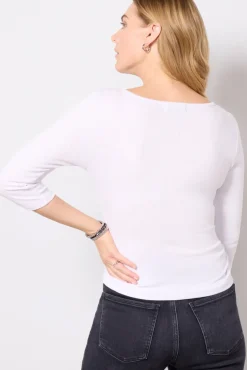 Tops & Tees<MICHAEL STARS Jenna Top White