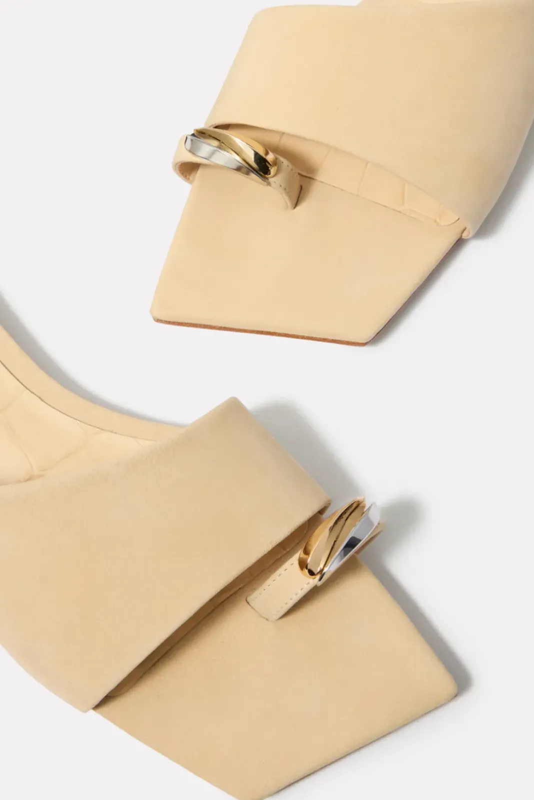 Shoes<SCHUTZ Jodie Flat Natural