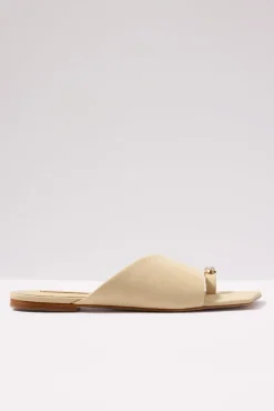 Shoes<SCHUTZ Jodie Flat Natural