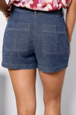 Shorts & Cutoffs<EVEREVE Joelle Stretch Linen Short Stargazer