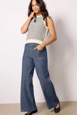 Pants & Leggings<EVEREVE Joelle Stretch Linen Trouser Stargazer