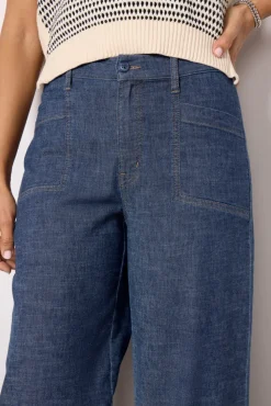 Pants & Leggings<EVEREVE Joelle Stretch Linen Trouser Stargazer