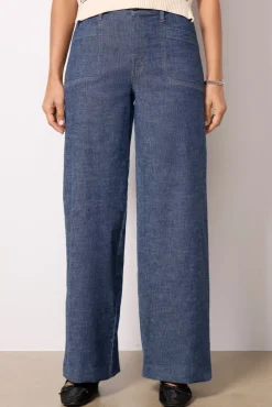 Pants & Leggings<EVEREVE Joelle Stretch Linen Trouser Stargazer