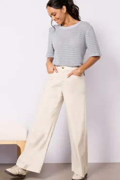Pants & Leggings<EVEREVE Joelle Stretch Linen Trouser Barelybeige