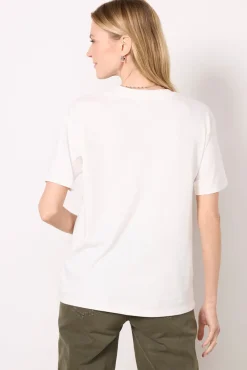 Tops & Tees<DAYDREAMER Johnny Cash Tee Vintagewhite