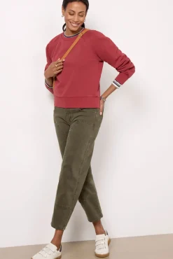 Sweatshirts<EVEREVE Jojo Seamed Sweatshirt Red