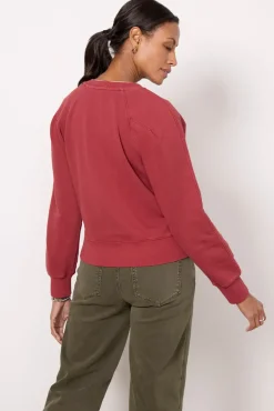 Sweatshirts<EVEREVE Jojo Seamed Sweatshirt Red