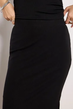 Skirts|Matching Sets<LNA Jones Maxi Skirt Black