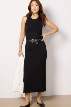 Skirts|Matching Sets<LNA Jones Maxi Skirt Black