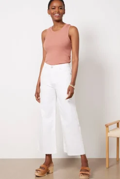 Tops & Tees<LNA Jones Rib Tank Bronze