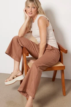 Tops & Tees<LNA Jones Rib Tank Heatheroatmeal
